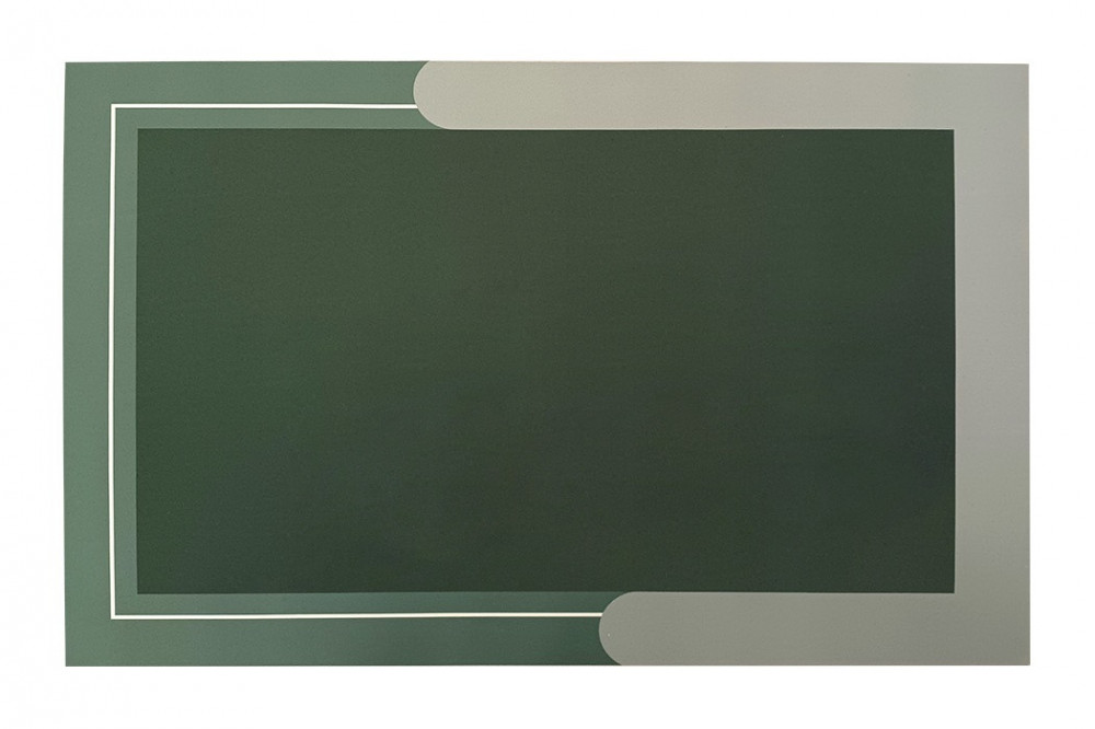 Koupelnová absorpční podložka 40x60 cm zelená č.1