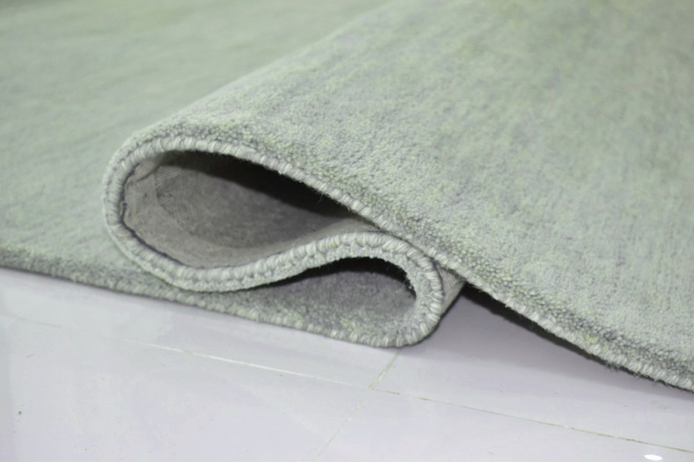 Ručně všívaný kusový koberec Asra wool light grey č.2