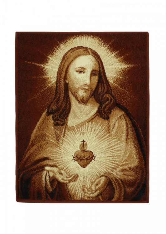 Kusový koberec Srdce Ježíše č.1