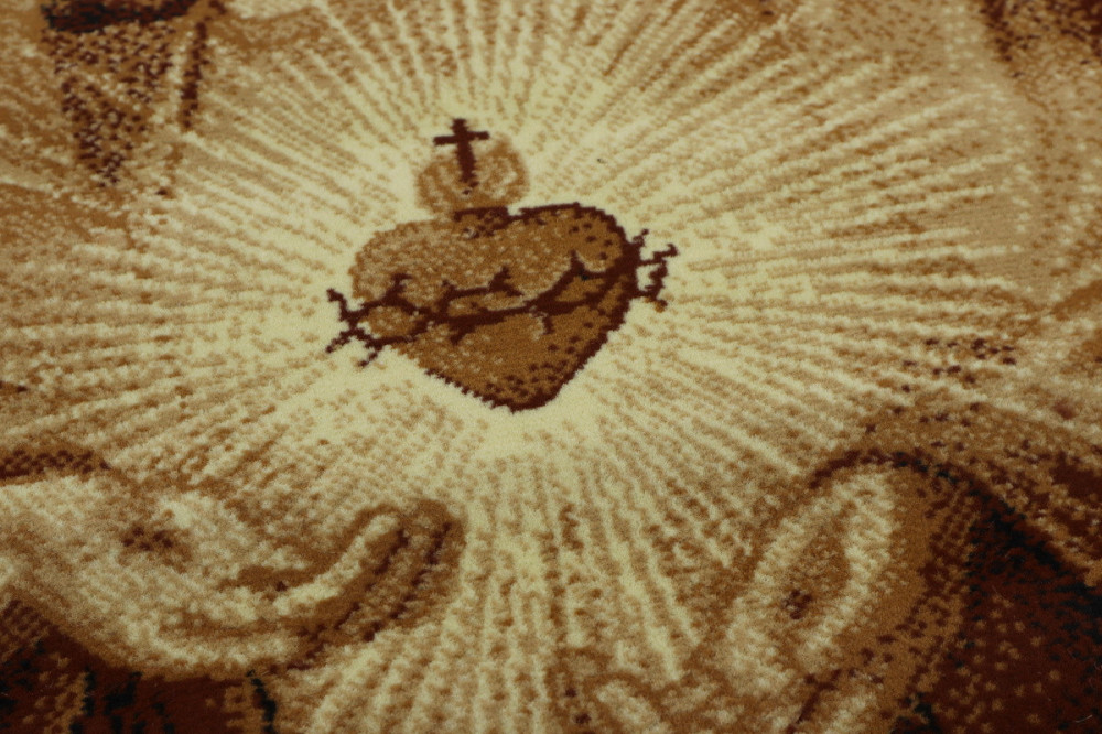 Kusový koberec Srdce Ježíše č.5
