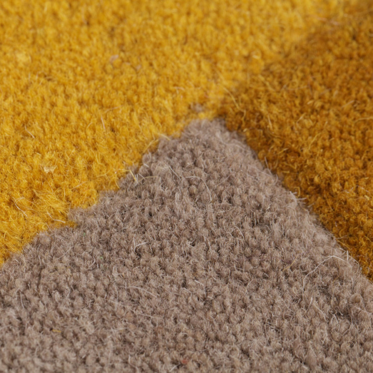 Kusový koberec Abstract Collage Ochre/Natural č.5