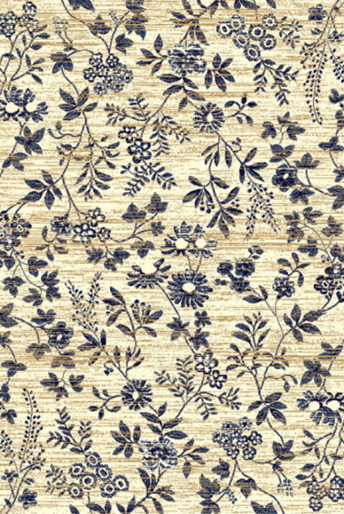Kusový koberec Flowers beige č.1