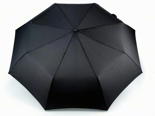 Deštník pánský černý skládací č.1