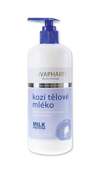 Vivaco Tělový balzám s kozím mlékem  400 ml č.1