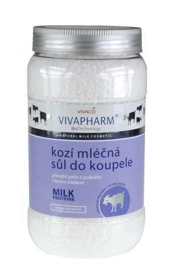 Sůl do koupele s kozím mlékem 1200g č.1