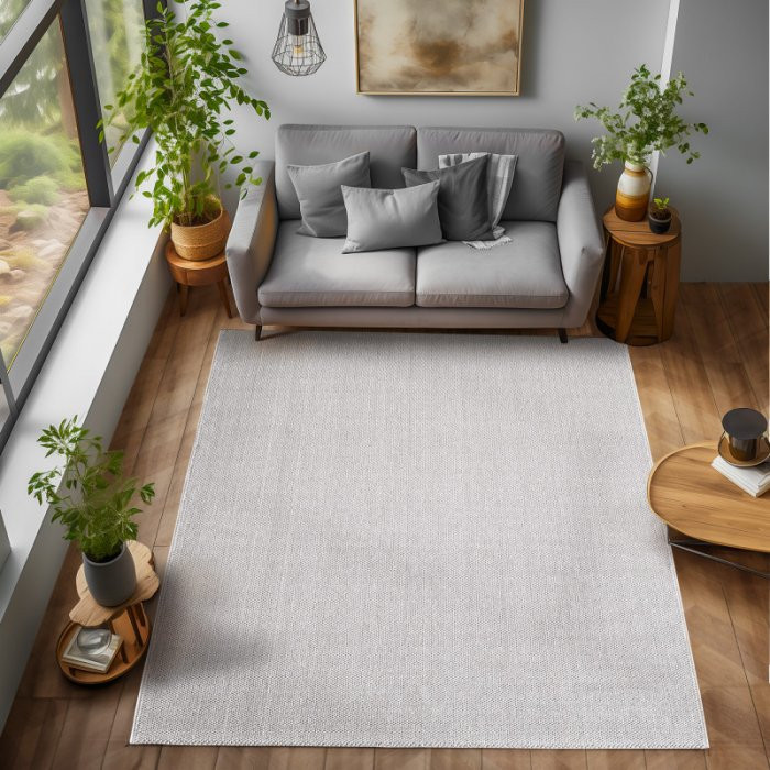 Kusový koberec Loom 4300 silver č.1