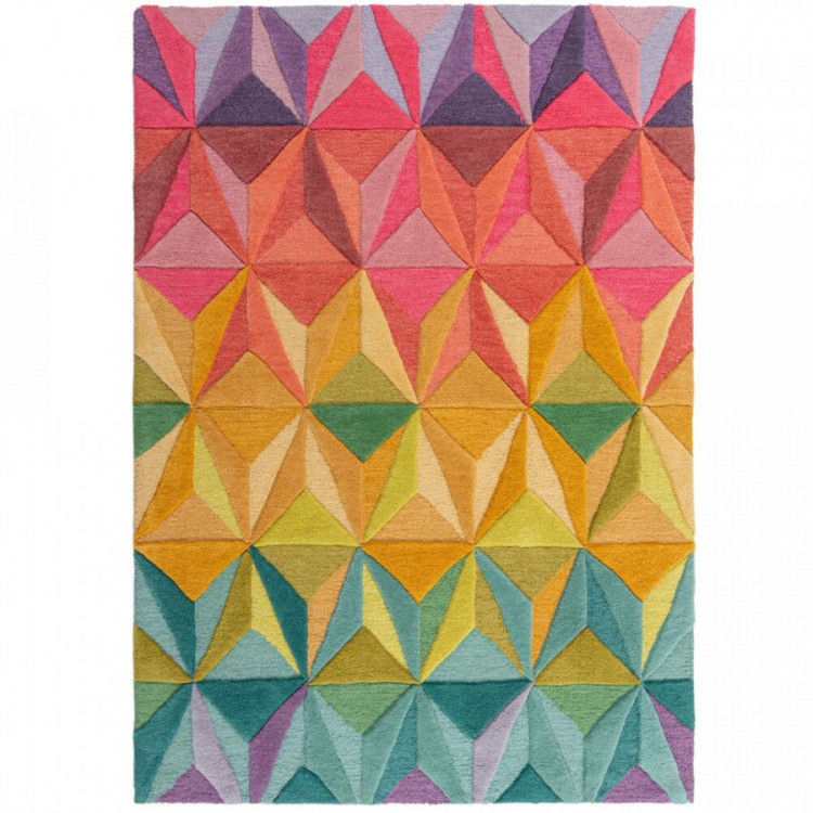 Ručně všívaný kusový koberec Illusion Reverie Multi č.1