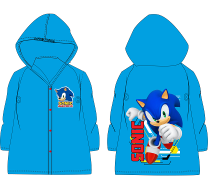 Dětská pláštěnka Ježek Sonic 104 - 134 č.1