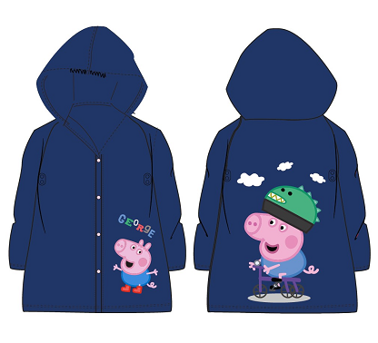 Dětská pláštěnka Pepa Pig Biker vel 98 č.1