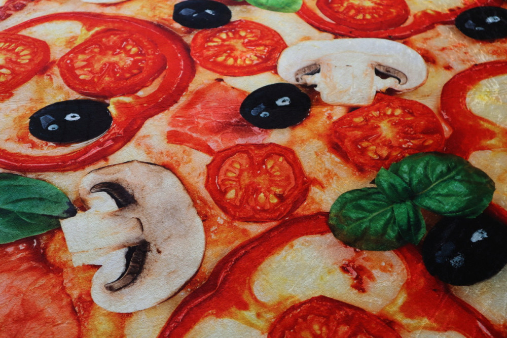 AKCE: Kusový koberec Pizza  č.6