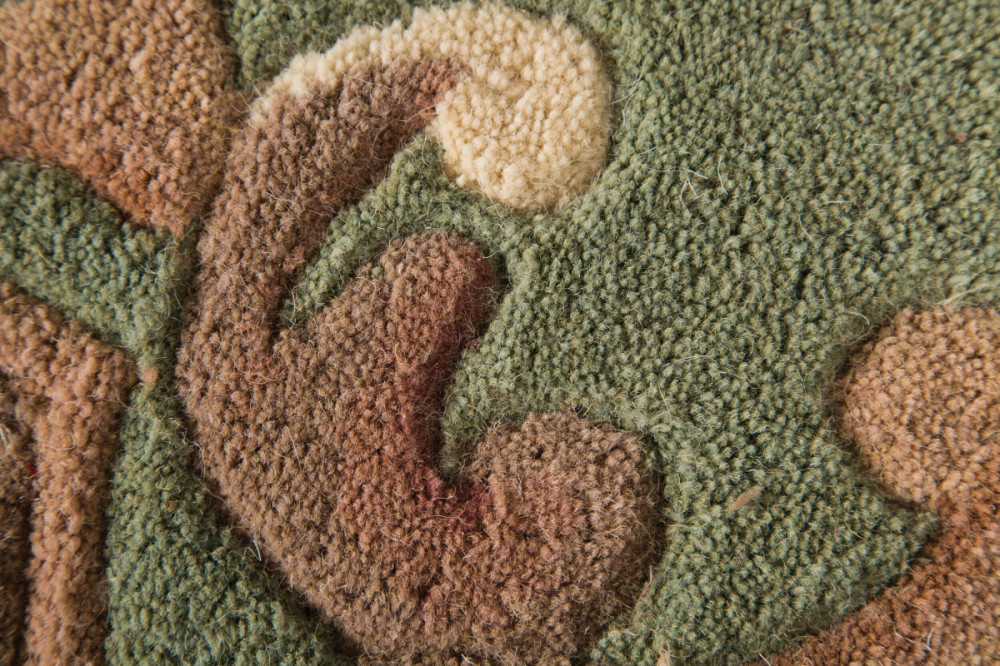 Ručně všívaný kusový koberec Lotus premium Green č.4