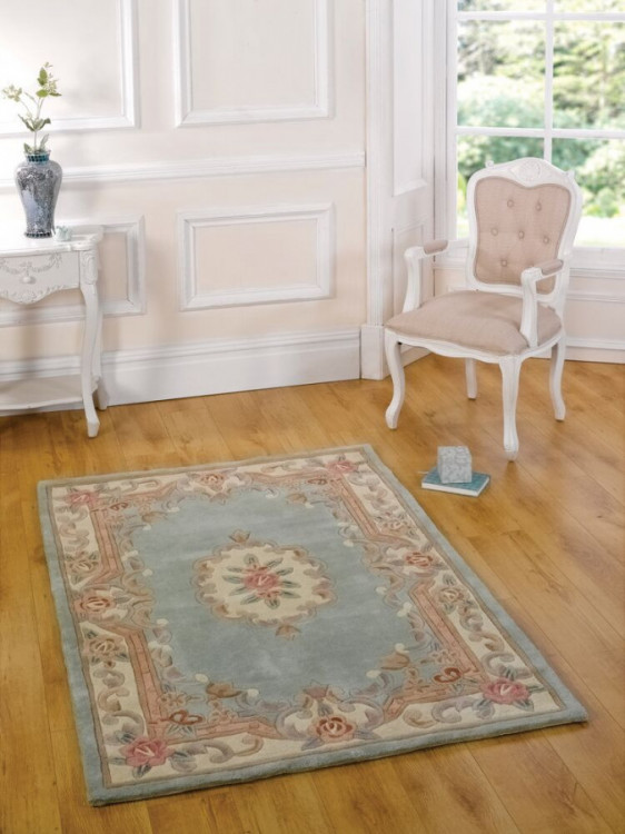 Ručně všívaný kusový koberec Lotus premium Green č.5