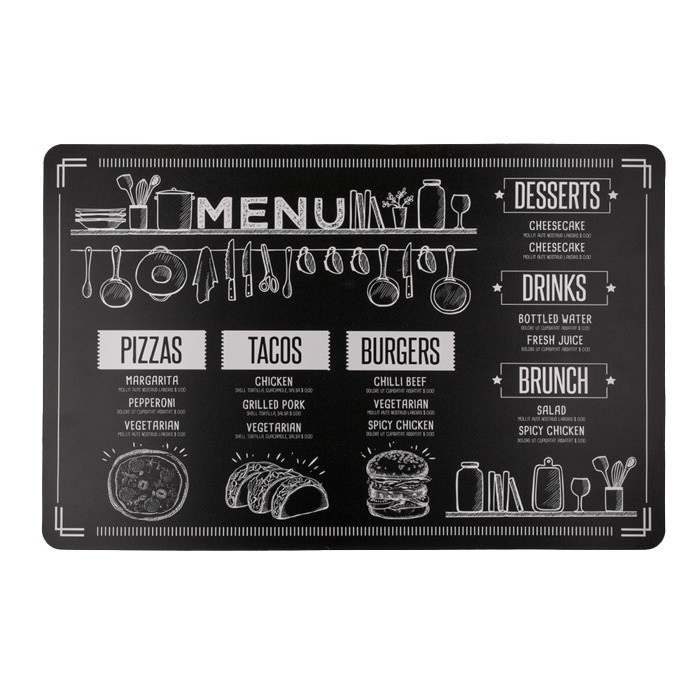 Designové prostírání TASTY 43,5cm x 25,5cm mix č.5