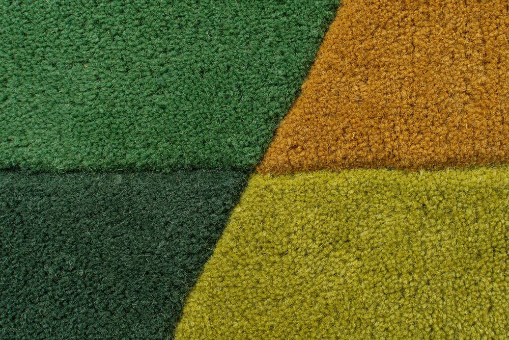 Ručně všívaný kusový koberec Illusion Prism Green/Multi č.8