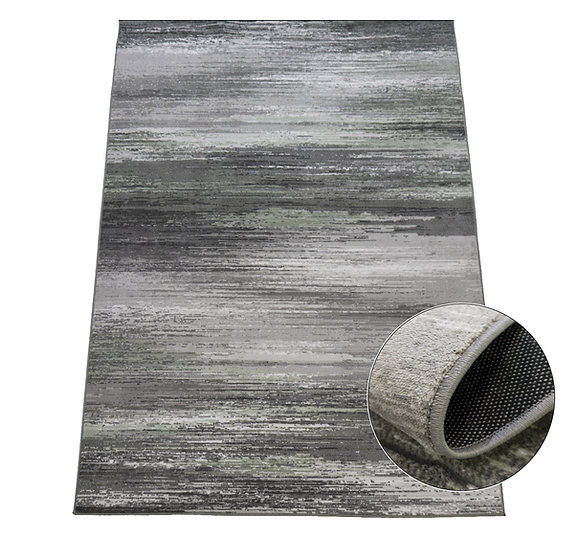 Kusový koberec Accra 6505 grey green č.1