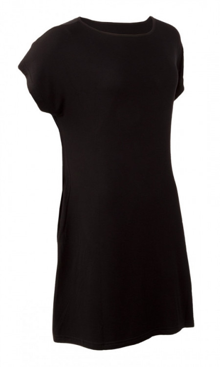 Dámské šaty VIOLA s boční kapsou černé č.3