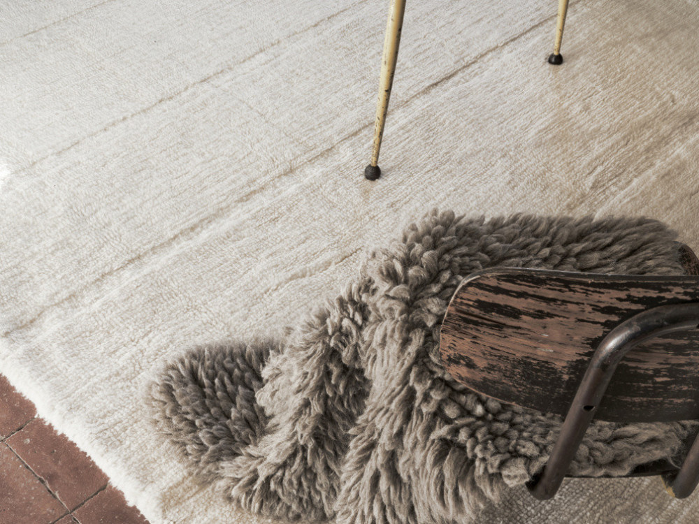 Vlněný koberec Woolly - Sheep Grey č.7