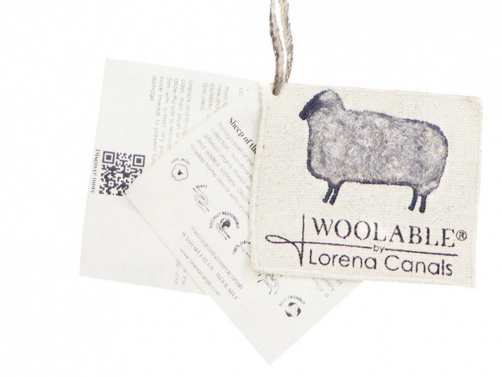 Vlněný koberec Woolly - Sheep Grey č.11