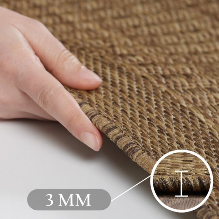 Kusový koberec Giza 1410 brown č.6