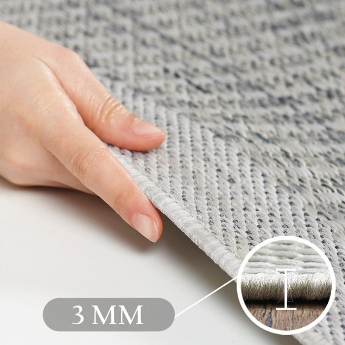 Kusový koberec Giza 1410 grey č.6