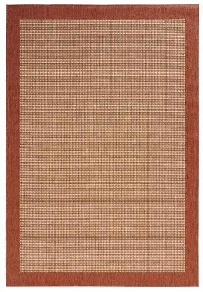 Kusový koberec Natural 102717 Terracotta – na ven i na doma č.1