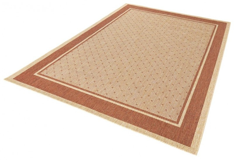 Kusový koberec Natural 102711 Classy Terracotta – na ven i na doma č.2