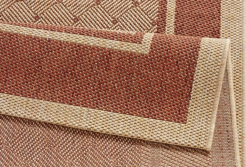Kusový koberec Natural 102711 Classy Terracotta – na ven i na doma č.3