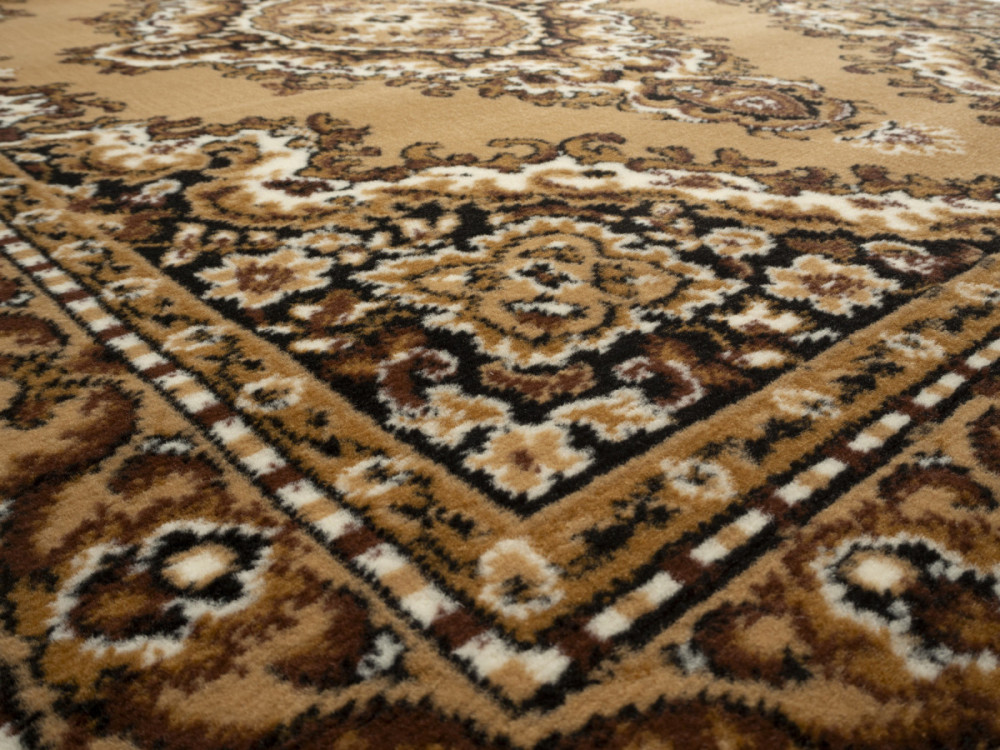 AKCE: Kusový koberec TEHERAN T-102 beige kruh č.3