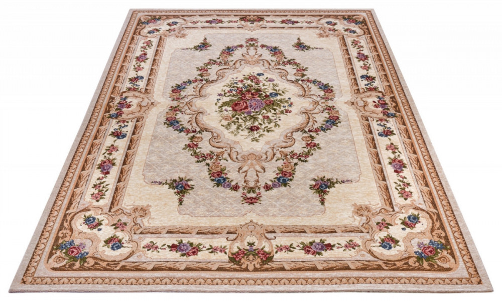 Kusový koberec Gobelin 105867 Cream Multicolored č.3