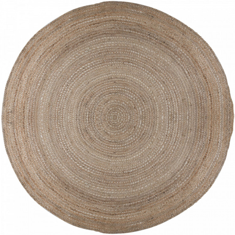 Kusový koberec Capri Jute Natural kruh č.1