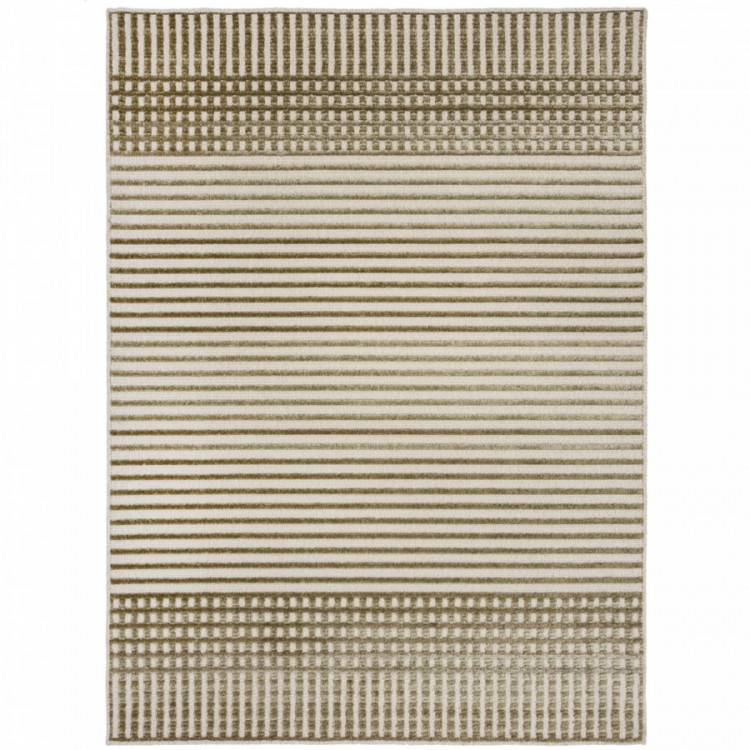 Kusový koberec Verve Elton Stripe Green č.1