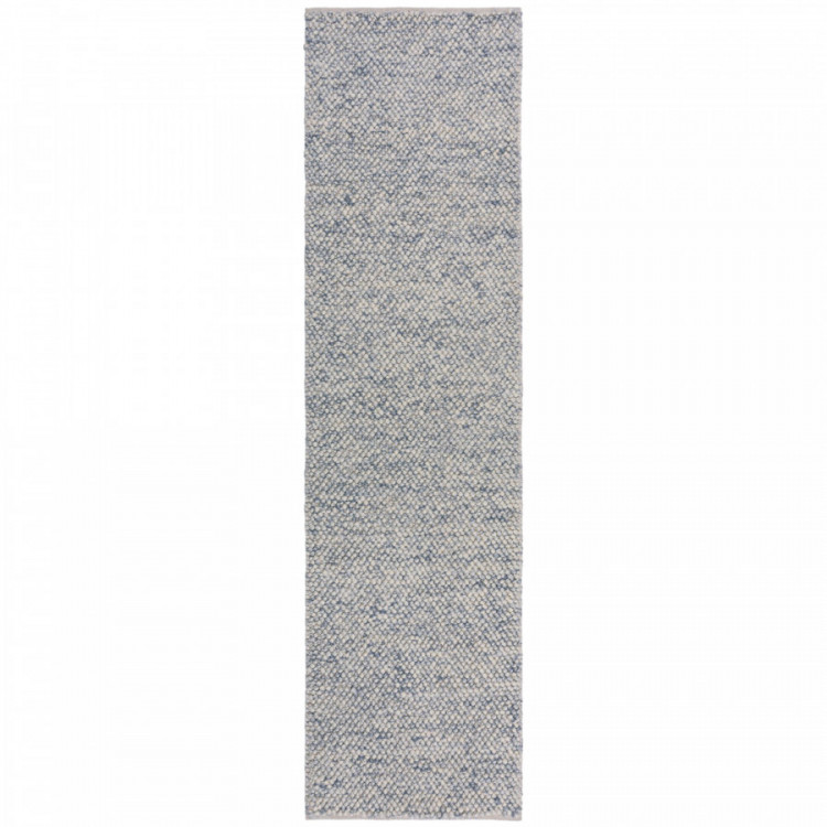 Ručně tkaný běhoun Minerals Blue č.1