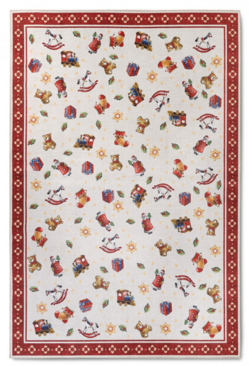 Kusový koberec Villeroy & Boch Toy's delight s potiskem 106192 Red, Multicolor č.1
