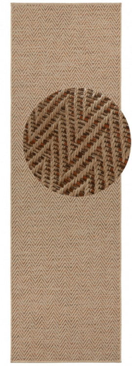 Běhoun Nature 104267 Beige/Terra – na ven i na doma č.2