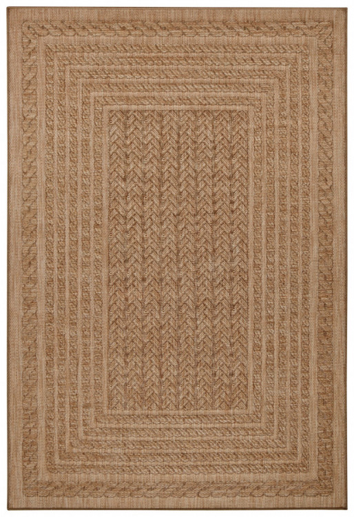 Kusový koberec Forest 103992 Beige/Brown – na ven i na doma č.1