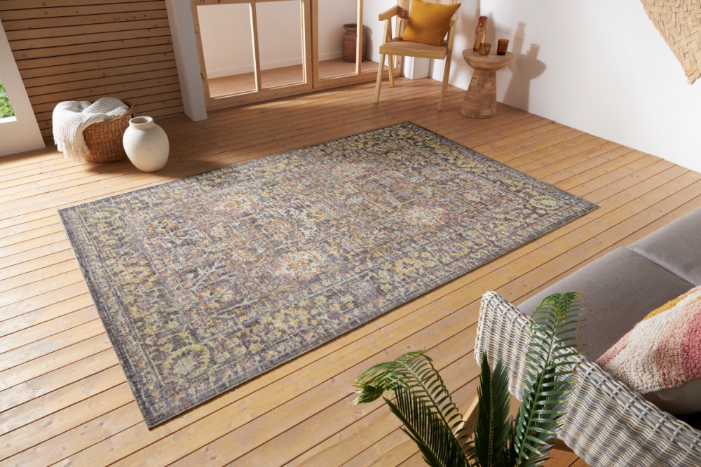 Kusový koberec Cairo 105589 Luxor Grey Multicolored – na ven i na doma č.5