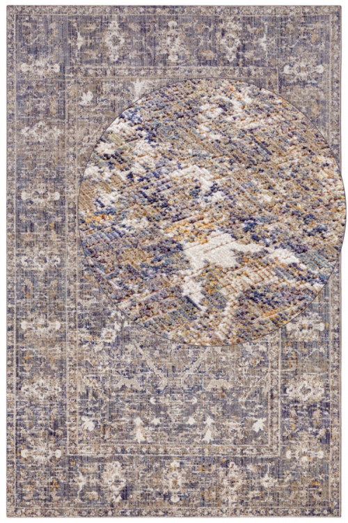 Kusový koberec Cairo 105588 Port Said Cream Blue – na ven i na doma č.6