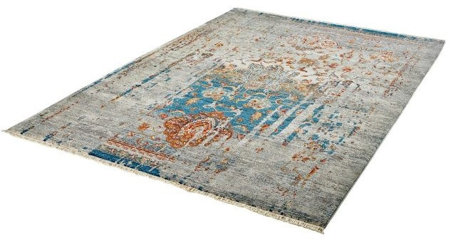 Kusový koberec Laos 453 BLUE č.2