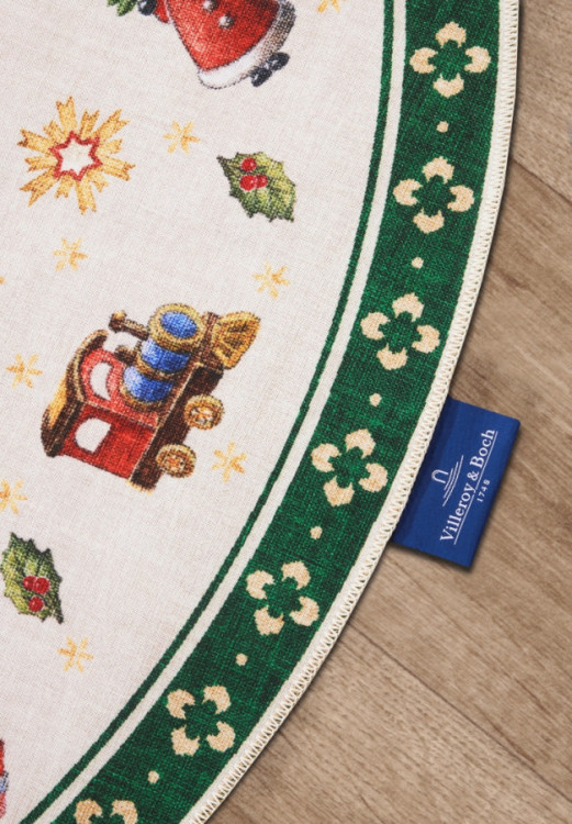 Kusový koberec Villeroy & Boch Toy's delight s potiskem 106193 Green, Multicolor kruh č.5
