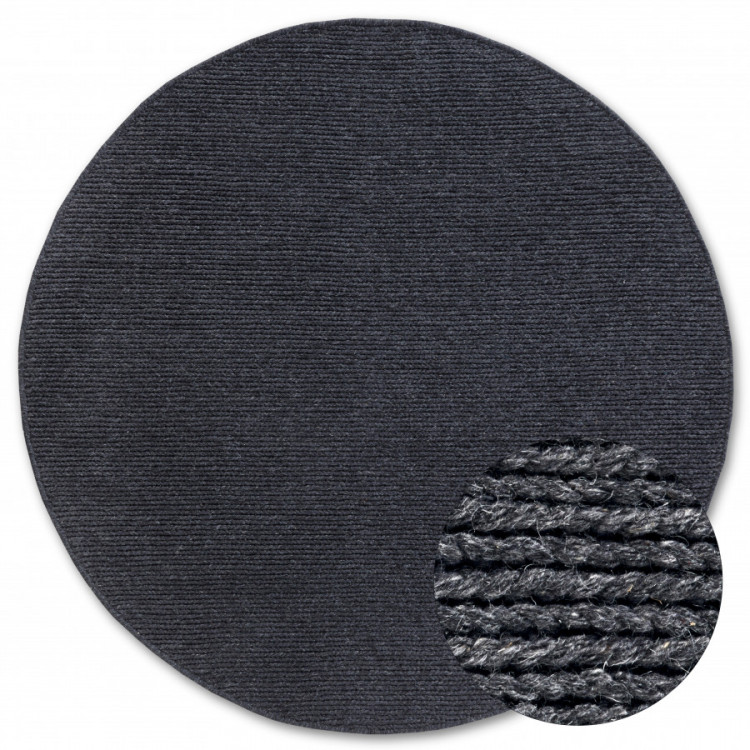 Kusový koberec Villeroy & Boch 106051 Anthracite kruh č.2