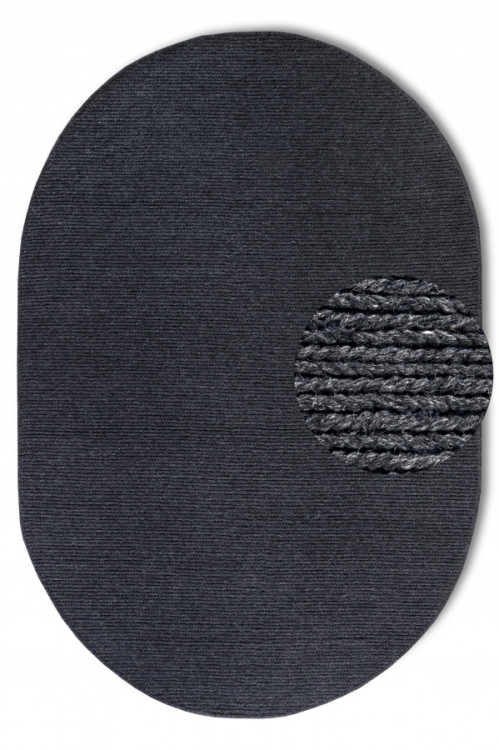 Kusový koberec Villeroy & Boch 106051 Anthracite ovál č.2