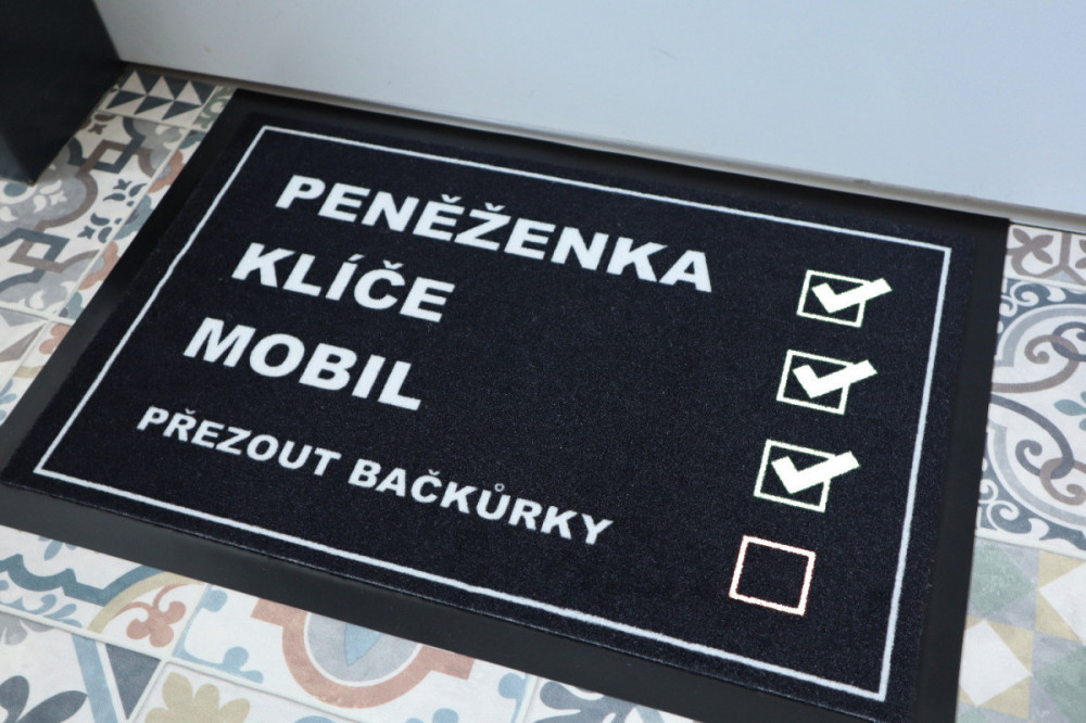 Rohožka Checklist 40x60 cm - na ven i na doma č.4