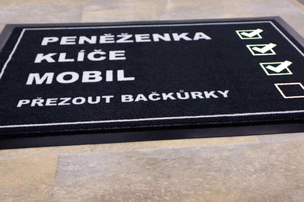 Rohožka Checklist 40x60 cm - na ven i na doma č.6