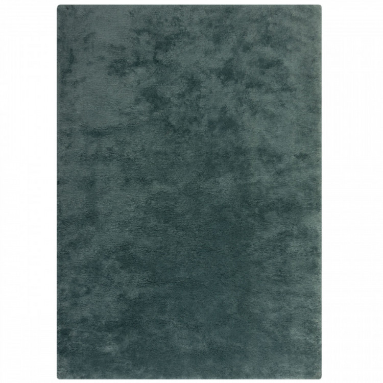 Kusový koberec Faroe Faux Fur Blue č.1