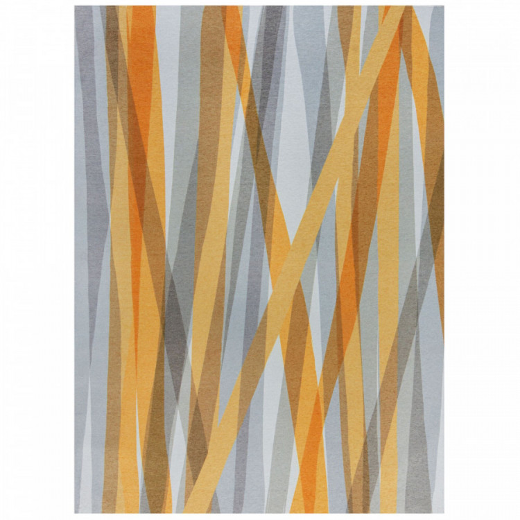 Kusový koberec Match Isabella Stripe Grey/Ochre č.1