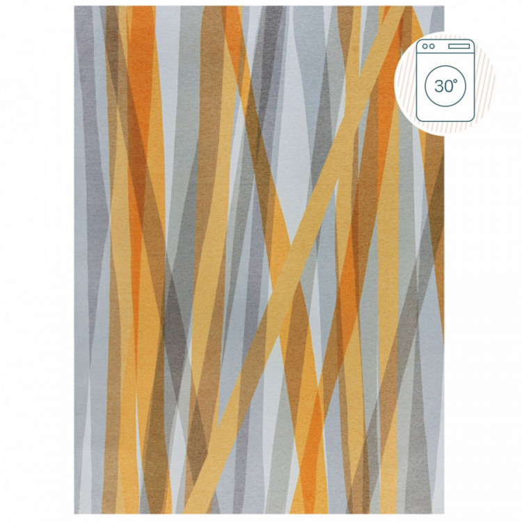 Kusový koberec Match Isabella Stripe Grey/Ochre č.8