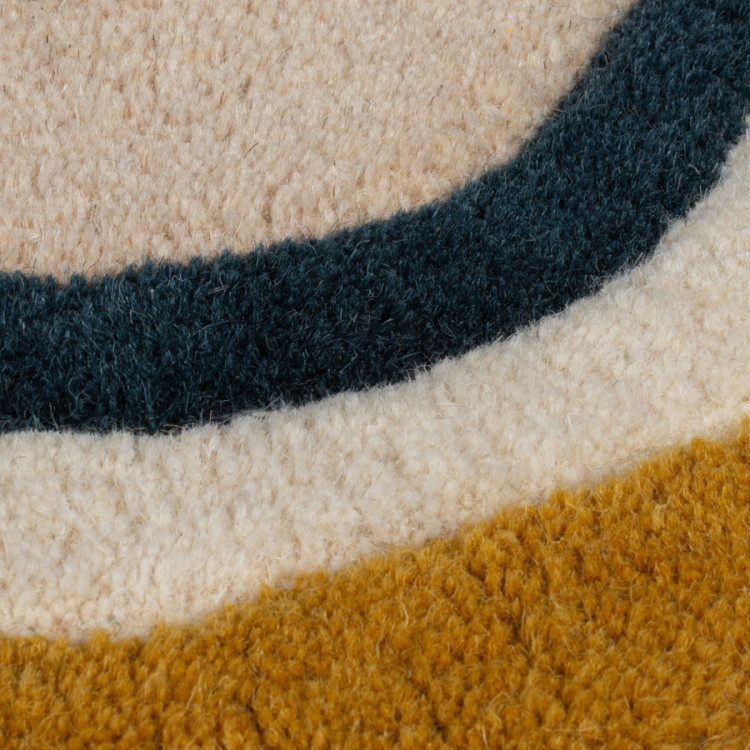 Kusový koberec Wool Scallop Leo Border Multi č.4