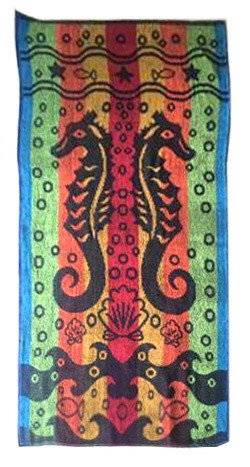 Plážová osuška RETRO mix 75x150 cm č.2