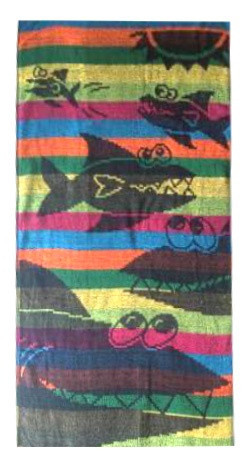 Plážová osuška RETRO mix 75x150 cm č.7