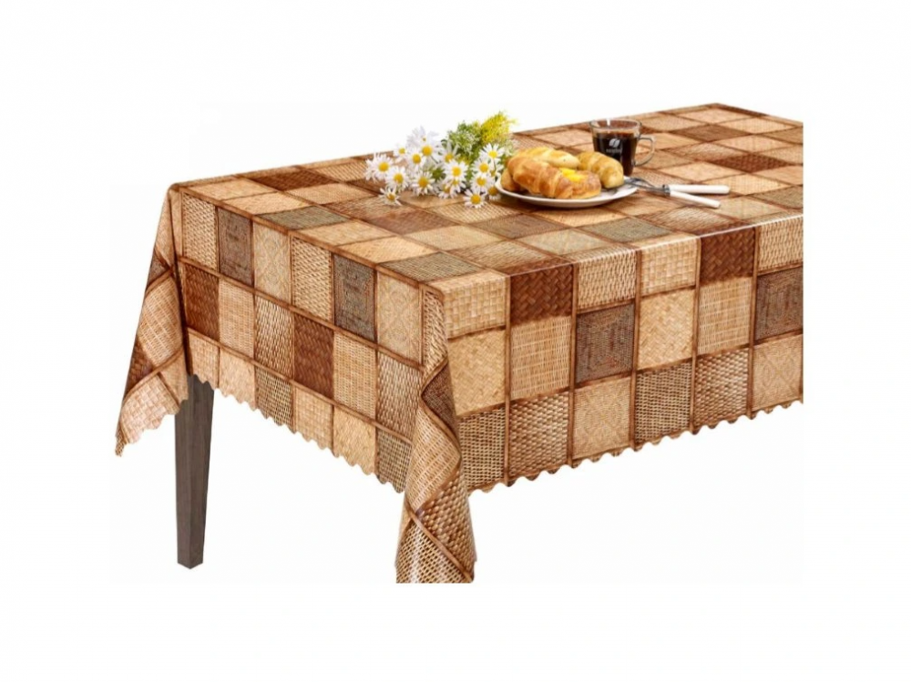 Ubrusovina PVC metráž RATAN šíře 140 cm č.1